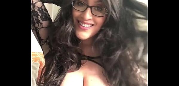 Antonella Kahllo looking sexy in her glasses